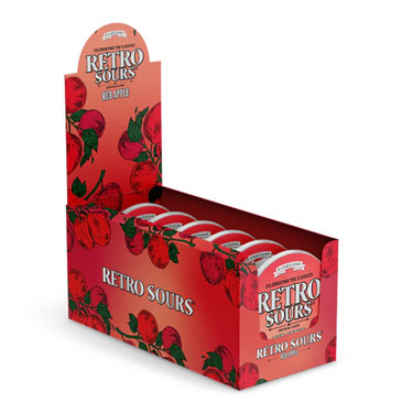 Retro Sours Apple 2.12oz Tin 8ct Box