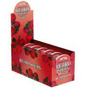Retro Sours Red Apple Hard Tangy Candy, 2.12oz Tin, 8 Pack Box