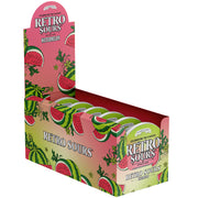 Retro Sours Watermelon Hard Tangy Candy, 2.12oz Tin, 8 Pack Box