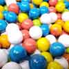 Dubble Bubble 1 Inch Gumballs Lightning Bolts Sour Filled 2 lb