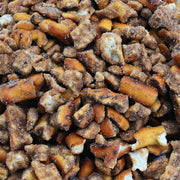 Candy Retailer Cinnamon Brown Sugar Pretzel Pieces 1 Lb Jar