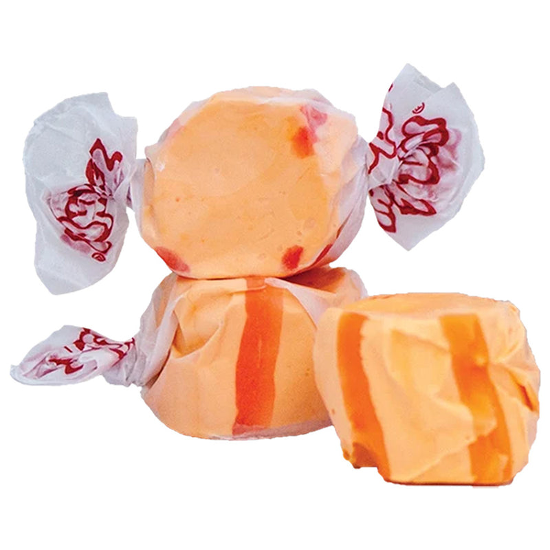 Taffy Town Orange Salt Water Taffy 10 lb Case