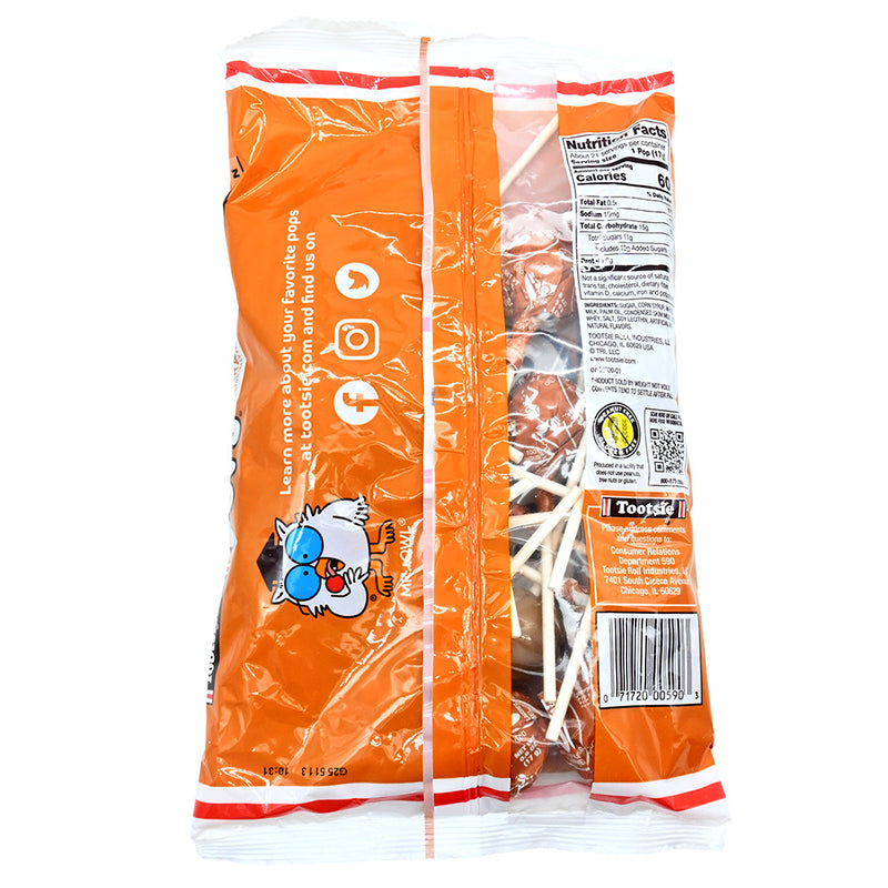 Tootsie Caramel Pops 12.6oz Bag