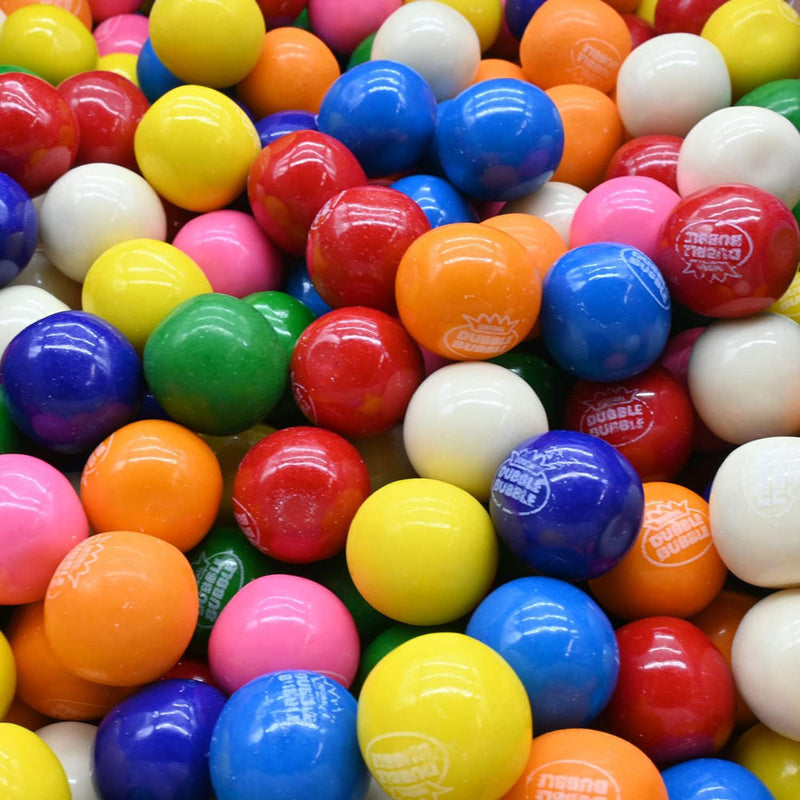 Dubble Bubble Half Inch Assorted 8 Flavor Gumballs 8500 Count Case