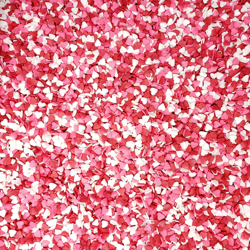 Candy Retailer Valentine Heart Shaped Cupcake Sprinkles 4 oz.