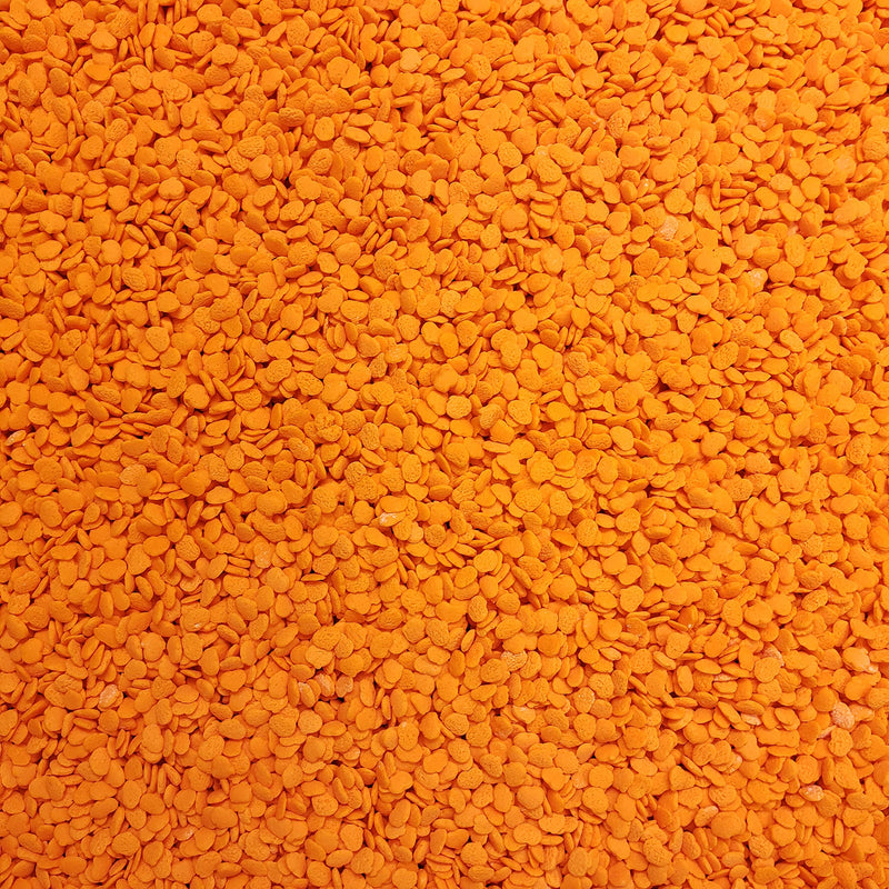 Candy Retailer Mini Orange Pumpkin Shaped Cupcake Sprinkles 4oz