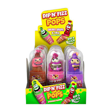 Alberts Dip N Fizz Bottle Pops 12ct Box