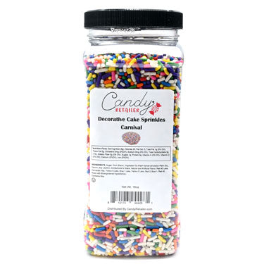 Candy Retailer Decorative Cake Sprinkles Carnival 16oz