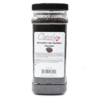 Candy Retailer Decorative Cake Sprinkles Chocolate 16oz