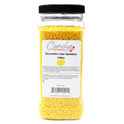 Candy Retailer Decorative Cake Sprinkles Yellow 16oz