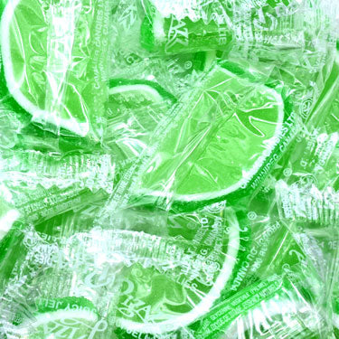 Cavalier Candies Wrapped Green Apple Jelly Slices 1 Lb