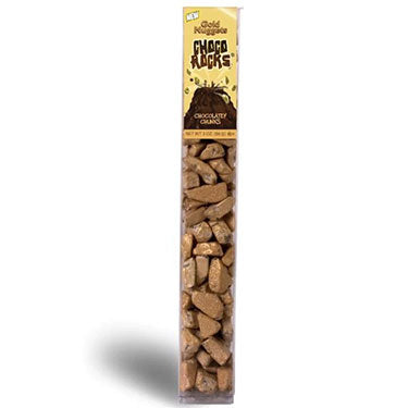 ChocoRocks Gold Nuggets 2.5oz Candy Tube
