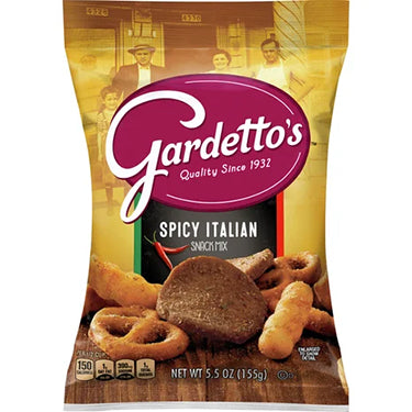Gardettos Spicy Italian Snack Mix 5.5oz Bag Expires October 28th 2026