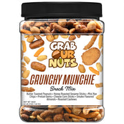 Grab Our Nuts Snack Mix Crunchy Munchie 36oz Jar