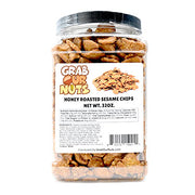 Grab Our Nuts Honey Roasted Sesame Chips 32oz.