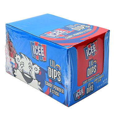 ICEE Lil Dips Candy Powder and Stick 36ct Box - CandyRetailer.com