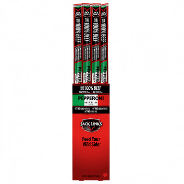 Jack Links Beef Stick Pepperoni 24ct Box