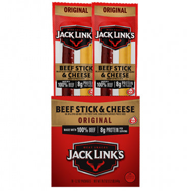 Jack Links Beef Stick n Cheese 16ct Box