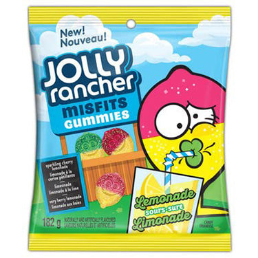 Jolly Rancher Gummies Sour Lemonade Stand 6.5oz Bag Expires August 1st 2026