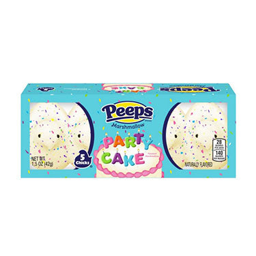 Peeps Easter Party Cake Marshmallow Chicks 5ct 1.5oz Box