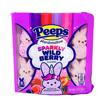 Peeps Easter Wildberry Marshmallow Bunnies 3oz Box