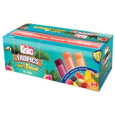 Kisko Giant Tropics Freezies 27ct Box