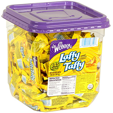 Laffy Taffy Mini Banana 145ct Tub