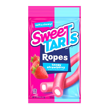 Sweetarts Ropes Strawberry 5oz Bag - CandyRetailer.com