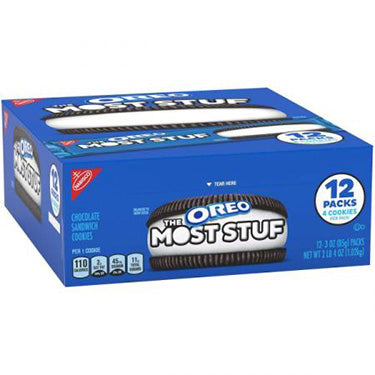 Oreo Cookies Most Stuf 3 oz 12ct Box