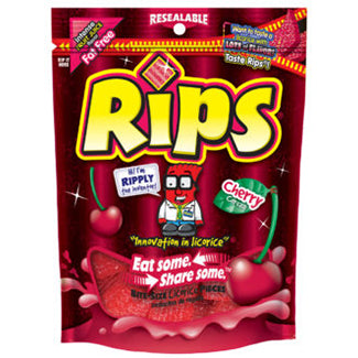 Rips Bites Cherry 4oz Bag