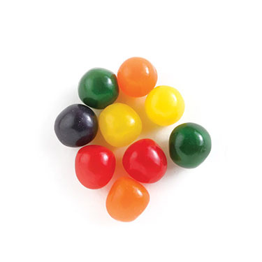 Sweets Chewy Sour Balls Assorted 1lb