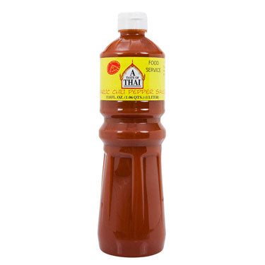 A Taste of Thai Garlic Chili Pepper Sauce 33.8oz Bottle