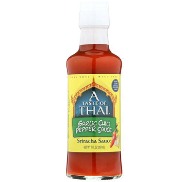 A Taste of Thai Garlic Chili Pepper Sauce 7oz Bottle