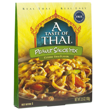A Taste of Thai Peanut Sauce Mix 3.5oz Box