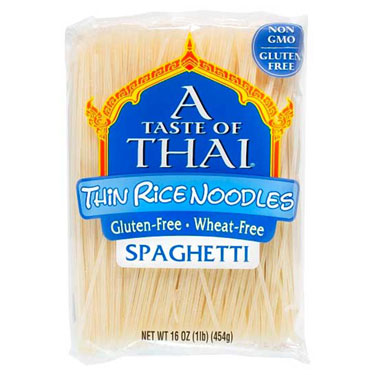 A Taste of Thai Thin Rice Noodles Spaghetti 1lb