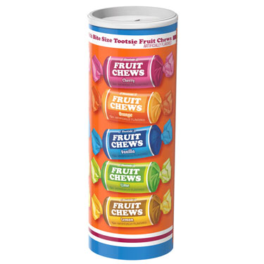 Tootsie Roll Fruit Chews 5.7oz Bank