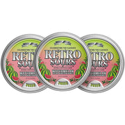 Retro Sours Watermelon Hard Tangy Candy, 2.12oz Tin