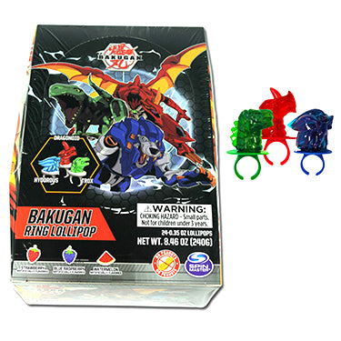 Bakugan Ring Pop 24ct Box