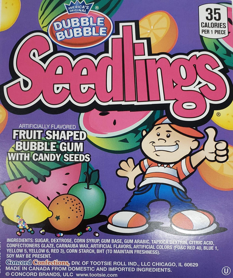 Dubble Bubble 1 Inch Gumballs Seedling 5 lb
