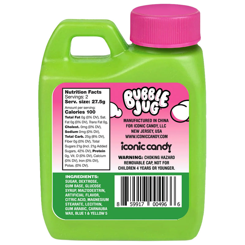Bubble Jug Watermelon Bubble Gum, 1.94oz Jug