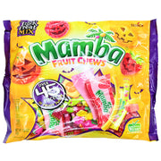 Mamba Assorted Fruit Chews Halloween Trick Or Treat 45ct Bag
