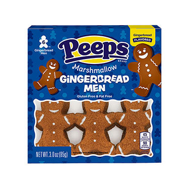 Peeps Marshmallow Gingerbread Men 3oz 6ct Expires June 1st 2026