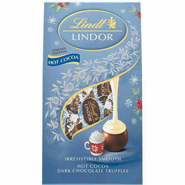 Lindor Holiday Hot Cocoa Milk Chocolate Candy 5.1oz Bag