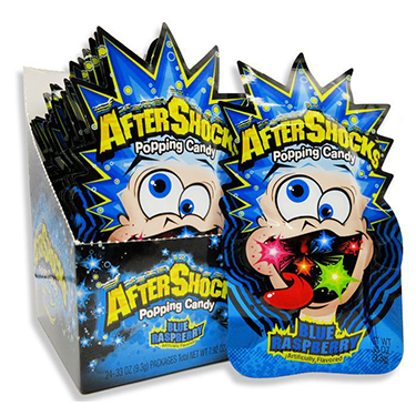 Aftershocks Blue Raspberry 24ct Box Expires June 26th 2025