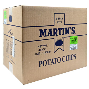 Martins Sour Cream and Onion Potato Chips 3 Lb