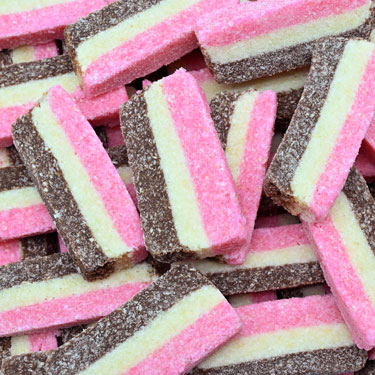 Repperts Rainbow Coconut Strips 1 Lb