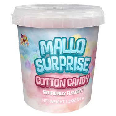 Alberts Cotton Candy Mallo Surprise 1.2oz Tub