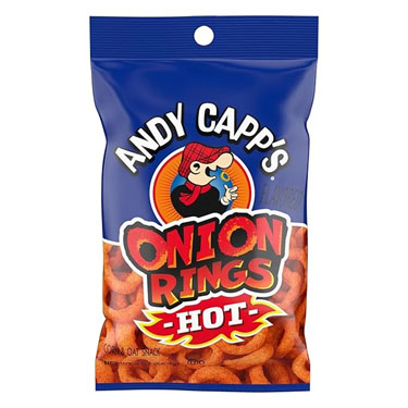 Andy Capps Hot Onion Rings 2oz Bags 12ct Box