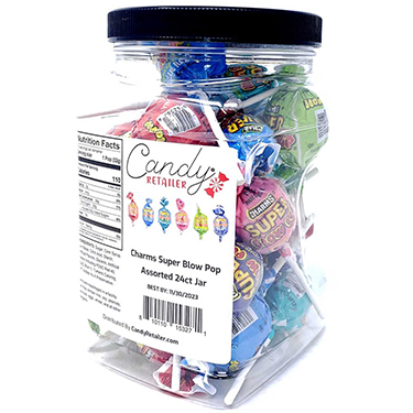 https://www.candyretailer.com/images/products/Candy-Retailer-Charms-Super-Blow-Pop-Assorted-24ct-Jar.jpg