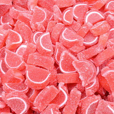 Cavalier Candies Mini Raspberry Jelly Slices 1 Lb